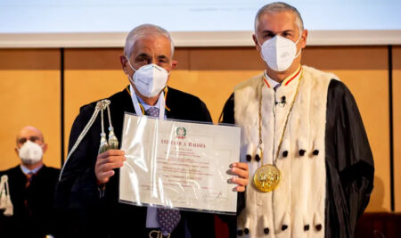 Tommaso Dragotto riceve laurea honoris in Scienze Economico-Aziendali